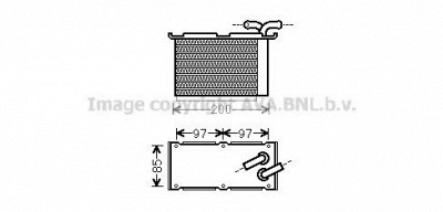 AVA QUALITY COOLING vw4305 -  Интеркулер